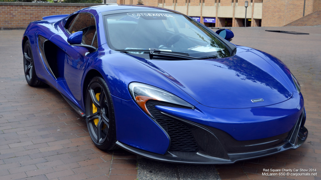 McLaren 650 at Red Square Charity Car Show 2014