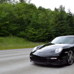 HD Car Wallpapers – Black Porsche Carrera
