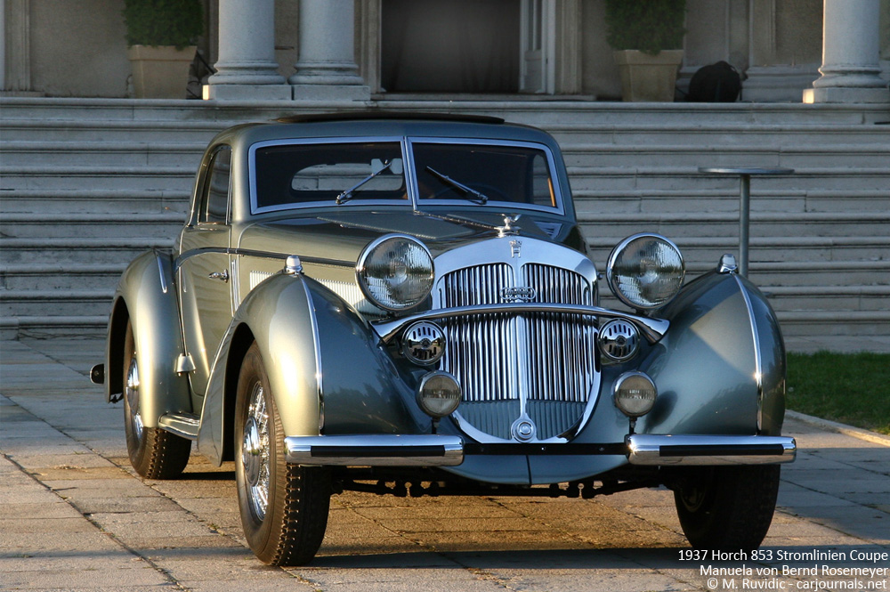 1937 Horch 853 Stromlinien Coupe Manuela von Bernd Rosemeyer - Car