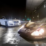 New Jaguar XJR Meets XJR9-LM at Silverstone with Le Mans Winner Andy Wallace at the Wheel